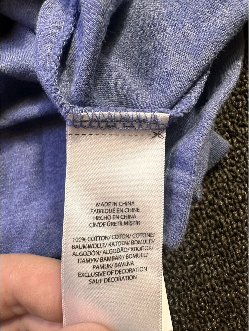 Polo Ralph Lauren Polo Shirt Mens XXL Blue Pima Blue Pony